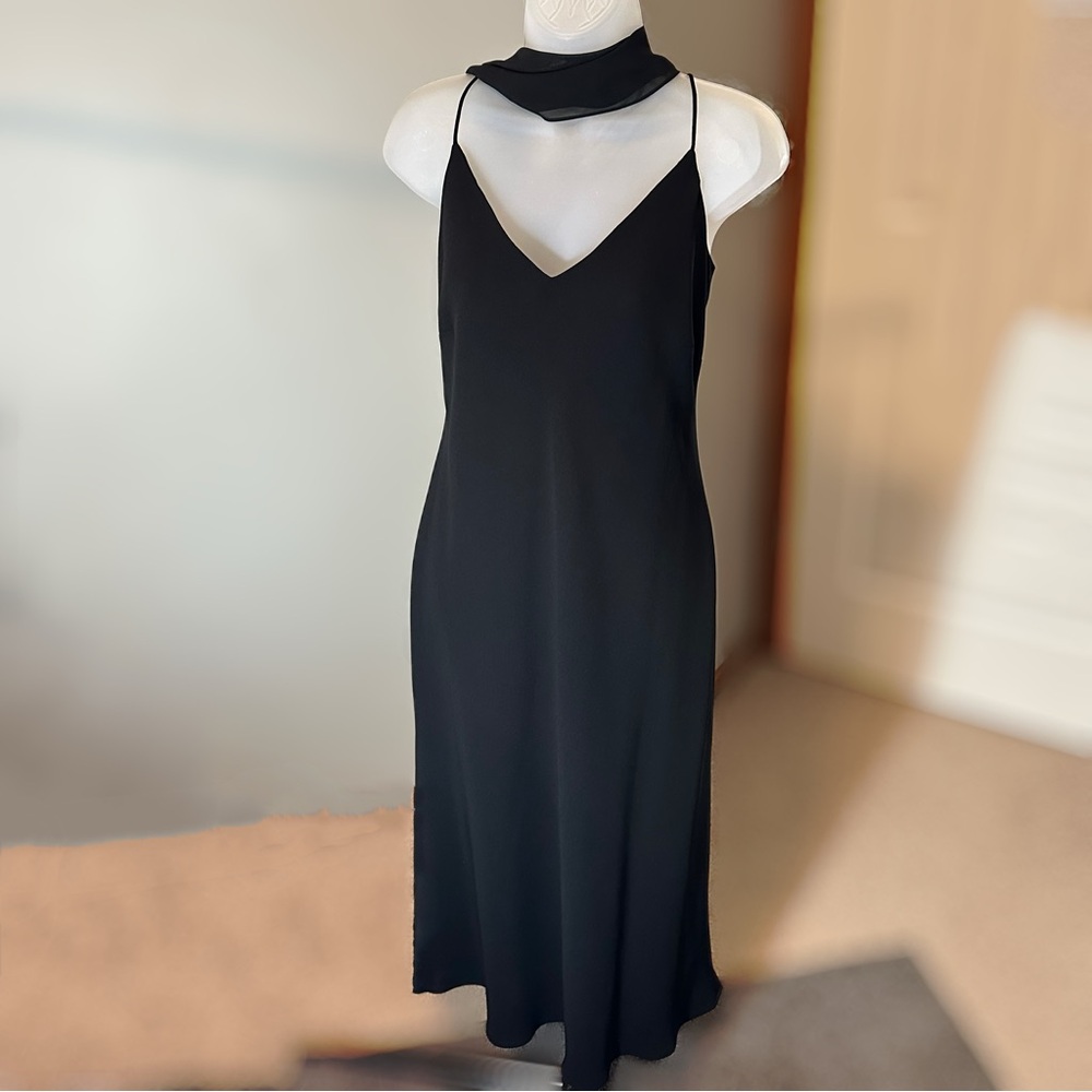 Evan Picone Classic Black Dress